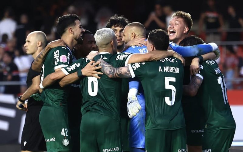 Novo líder: Palmeiras assume a ponta da tabela do Brasileirão 2025