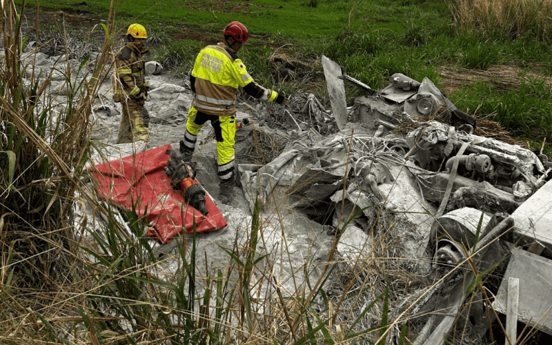 ACIDENTE COM CAMINHÃO DEIXA MOTORISTA MORTO NA MGC-226, EM CAPINÓPOLIS