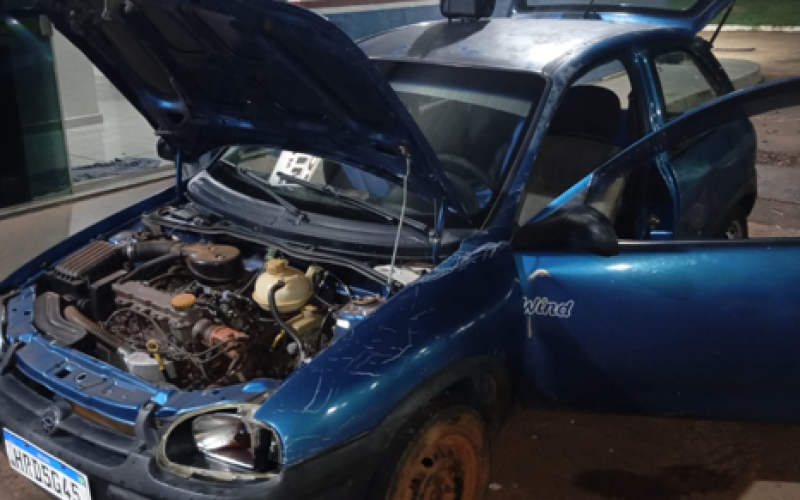 Polícia Militar recupera veículo furtado e prende homem em Monte Alegre de Minas