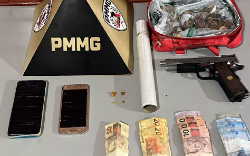 POLÍCIA MILITAR REALIZA A PRISÃO DE UM HOMEM E UMA MULHER POR TRÁFICO DE DROGAS EM ITUIUTABA