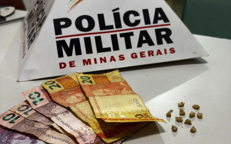 Polícia Militar prende jovem por tráfico de drogas em Capinópolis