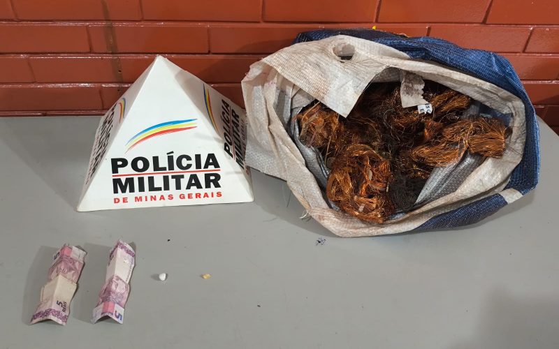 Polícia Militar prende casal por tráfico de drogas e receptação no Bairro Natal, em Ituiutaba