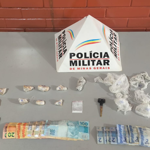 Polícia Militar prende homem por tráfico de drogas em Ituiutaba