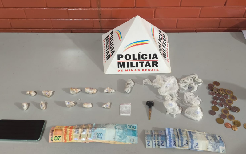 Polícia Militar prende homem por tráfico de drogas em Ituiutaba
