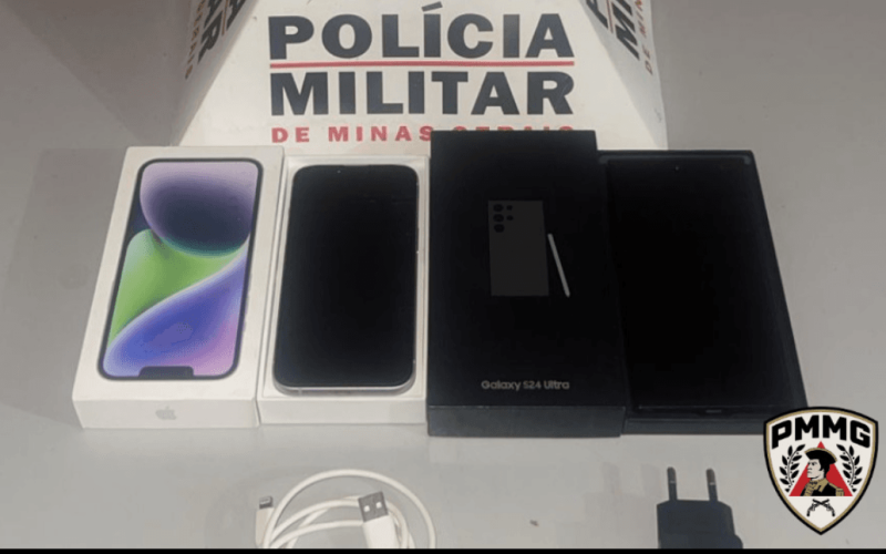 Troca de celulares termina em prisão após vítima descobrir aparelho furtado em Ituiutaba