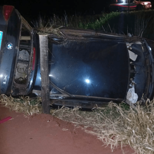 Acidente entre Araporã e Centralina deixa uma vítima fatal e duas pessoas feridas