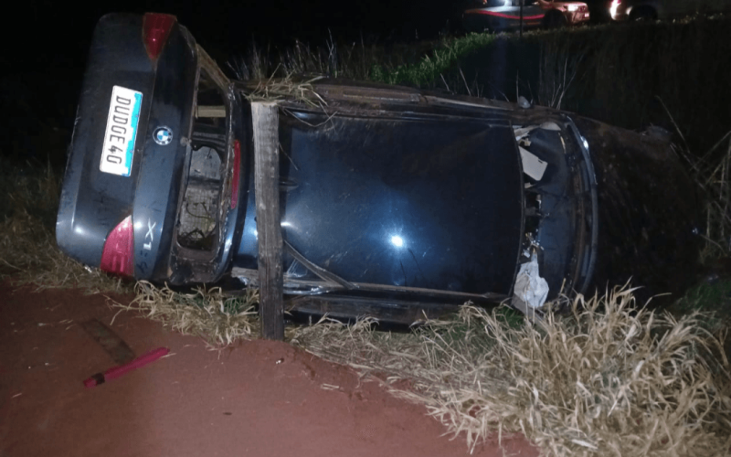 Acidente entre Araporã e Centralina deixa uma vítima fatal e duas pessoas feridas