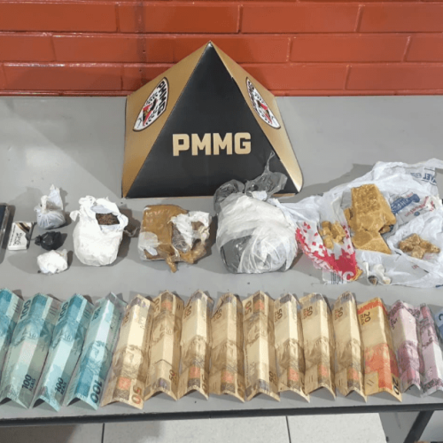 Homem é preso por tráfico de drogas e por mandado judicial no bairro Natal, em Ituiutaba