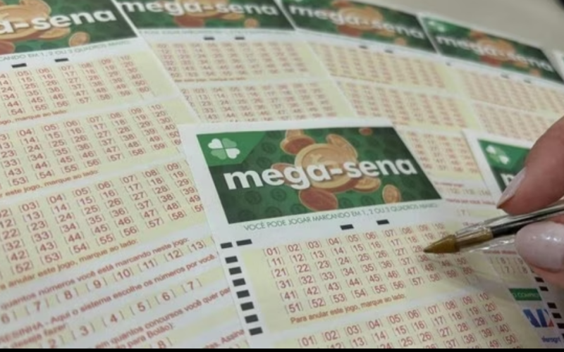 Mega-Sena, concurso 2.961: prêmio acumula e vai a R$ 50 milhões