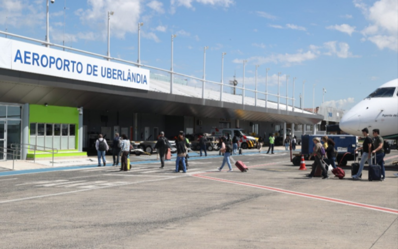 Aeroporto de Uberlândia ultrapassa 1 milhão de passageiros em 2025 e confirma crescimento no transporte aéreo regional