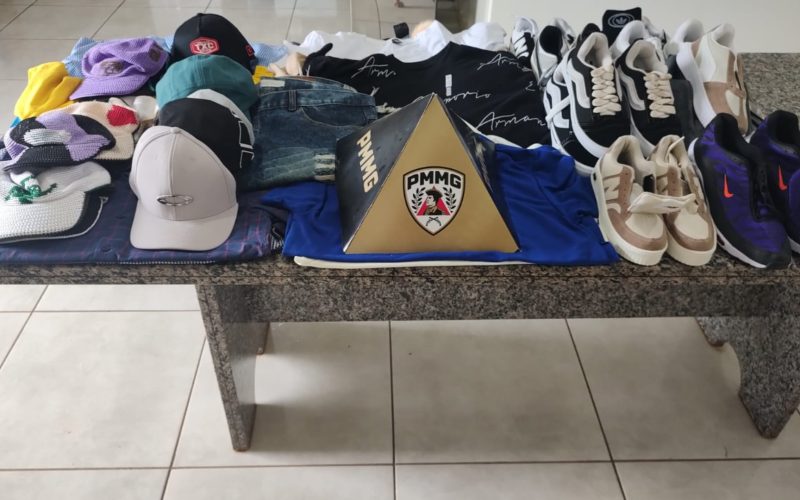 Polícia Militar prende suspeito de furto a loja em Monte Alegre de Minas