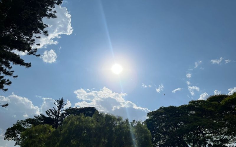 Uberlândia registra dia mais quente do ano com 39,3 °C